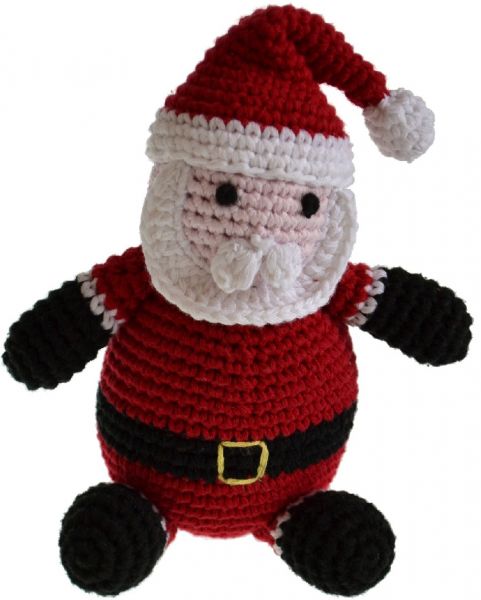 Pepper's Choice Weihnachtsmann von Hand gehäkelt