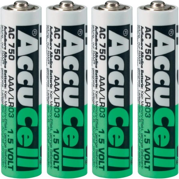 AccuCELL Ladebatterien für Leuchtie Premium