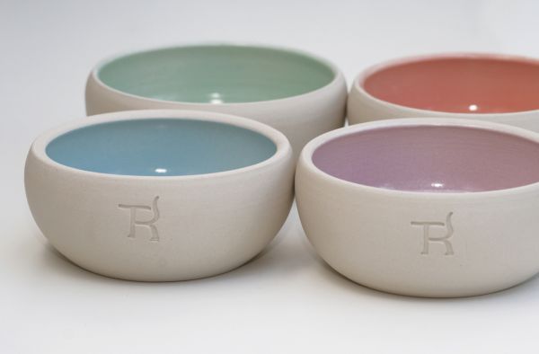 Treusinn Keramik Näpfe Pastell - 4 Farben - 3 Größen
